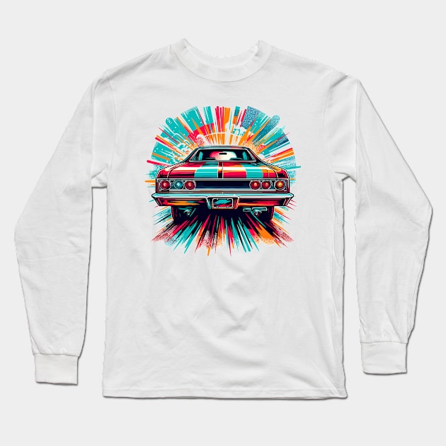 Chevrolet El Camino Long Sleeve T-Shirt by Vehicles-Art